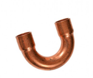 Łuk 5/8" 180° do lutowania, dwukielichowy calowy