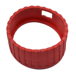 Osłona gumowa manometru 80 mm, zabezpieczenie, czerwona