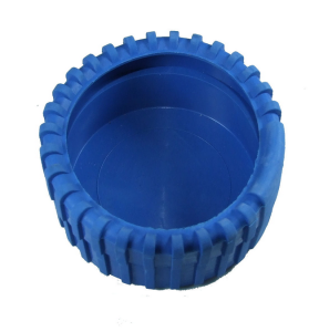 Osłona gumowa manometru 60-70 mm, zabezpieczenie, niebieska