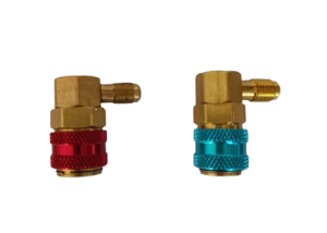 Kpl. złączy zatrzaskowych kątowych NC i WC