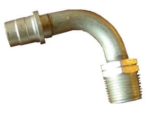 Złączka kolanko do napraw przewodów aluminiowych 1/2" - 12mm, x 2szt.