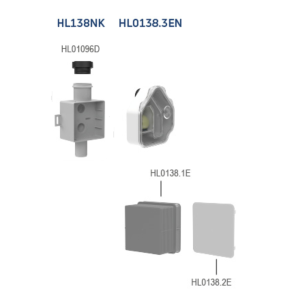 Syfon skroplin kulowy do klimatyzacji podtynkowy z blokadą antyzapachową HL 138N