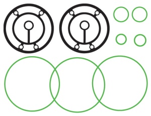 Komplet uszczelek korpusu kompresora GM / Harrison DA6/ HR6 / HR6HE