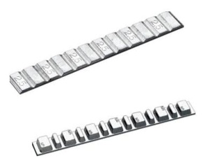 Ciężarek motocyklowy klejony 30g, (12x2.5g) 2.8mm