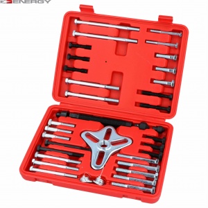  ZESTAW ŚCIĄGACZY PIAST ZE STALI KUTEJ 46-ELEMENTÓW