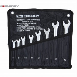 ZESTAW KLUCZY PŁASKO-OCZKOWYCH