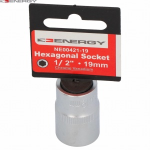 NASADKA 1/2" SZEŚCIOKĄTNA 19MM