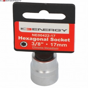 NASADKA 3/8" SZEŚCIOKĄTNA 17MM