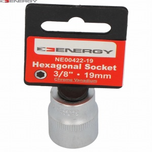 NASADKA 3/8" SZEŚCIOKĄTNA 19MM