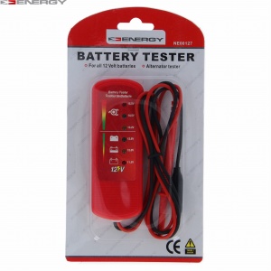 TESTER NAŁADOWANIA AKUMULATORA I ALTERNATORA 