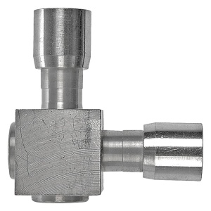 Złączka kątowa do łączenia przewodu aluminiowego 3/8" 10mm