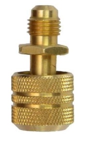 Zawór serwisowy odcinający na węża 1/4" SAE Mastercool