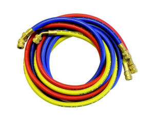 Wąż serwisowy 500cm REFCO 1/4" SAE czerwony