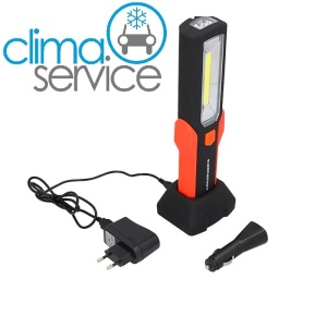 LAMPA WARSZTATOWA LED COB 3W ZE STACJĄ DOKUJĄCĄ