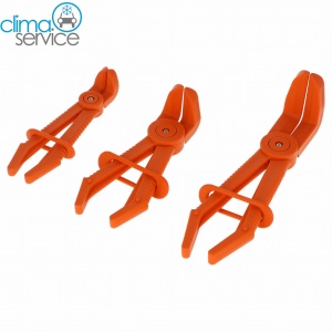 KLAMRY ZACISKOWE PLASTIKOWE 90 STOPNI  