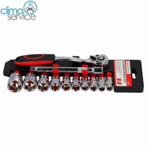 ZESTAW NASADEK + GRZECHOTKA 3/8"