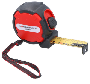 Miarka zwijana ABS z nakładką gumową 5m x 25mm