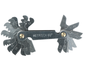 Gwintomierz grzebieniowy, miernik skoku gwintu metryczny 0,25-6mm