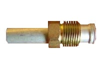 Złączka/króciec przewodu aluminiowego 3/8" 10mm z końcówką gwintowaną męską