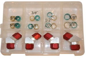 Zestaw naprawczy 45 stopni SAE 4 rozmiary