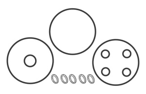 Komplet uszczelek korpusu kompresora Denso 10P08E